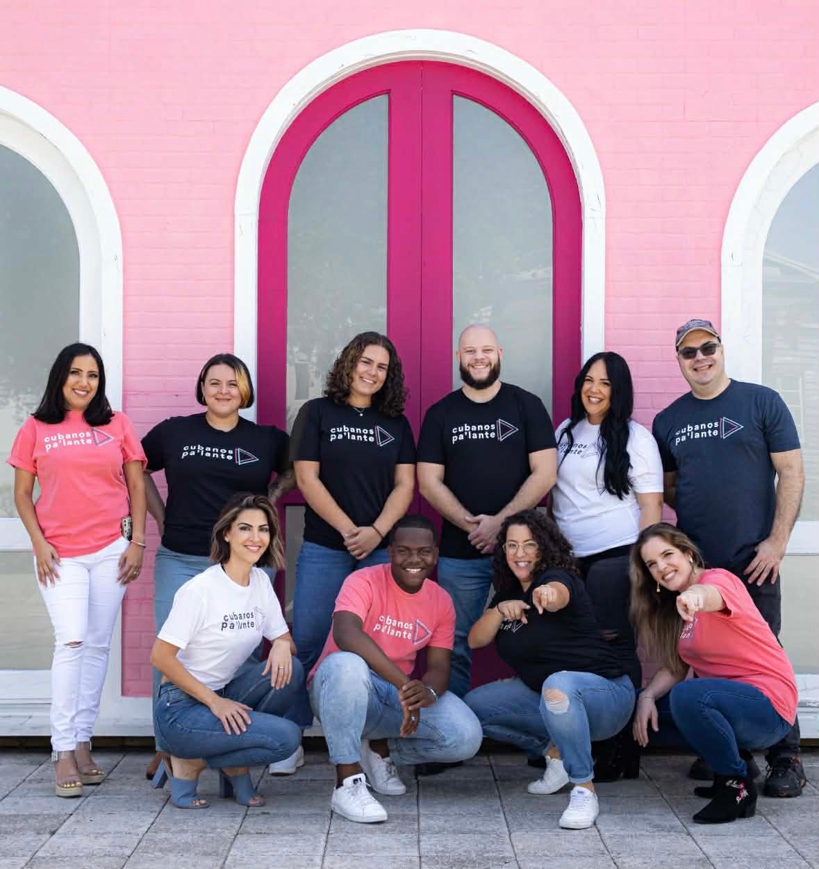 Cubanos Pa'lante leadership team